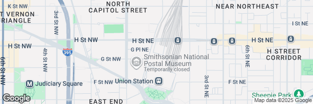 Google Maps Washington DC Union Station, Union Station Parking Garage 99 H Street NE, Level 2A, Washington, DC 20001-1072, United States of America
